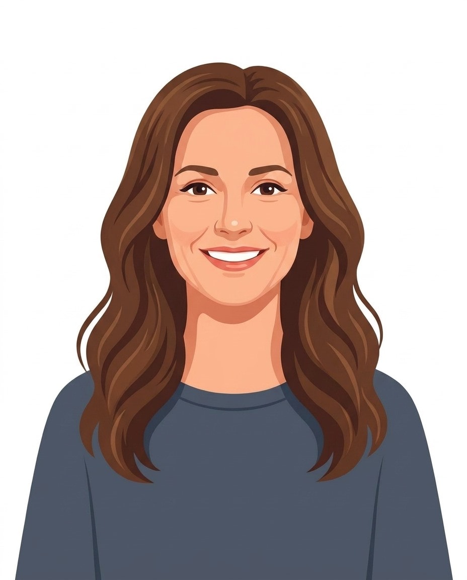 Illustrated portrait of Rhonda Patrick