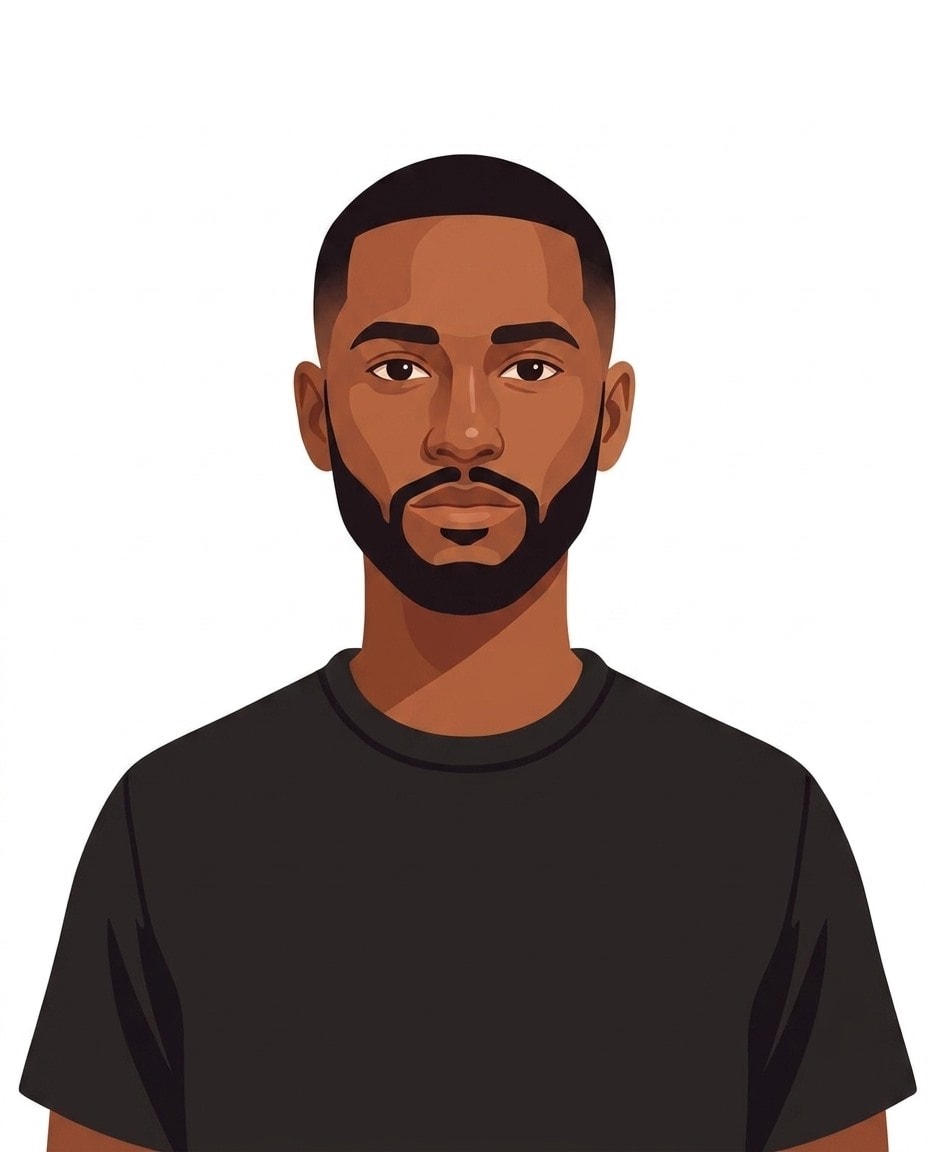 Illustrated portrait of Steven Bartlett